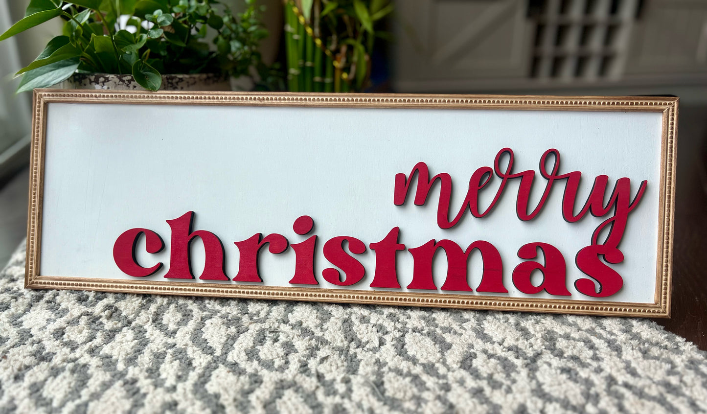 Christmas sign
