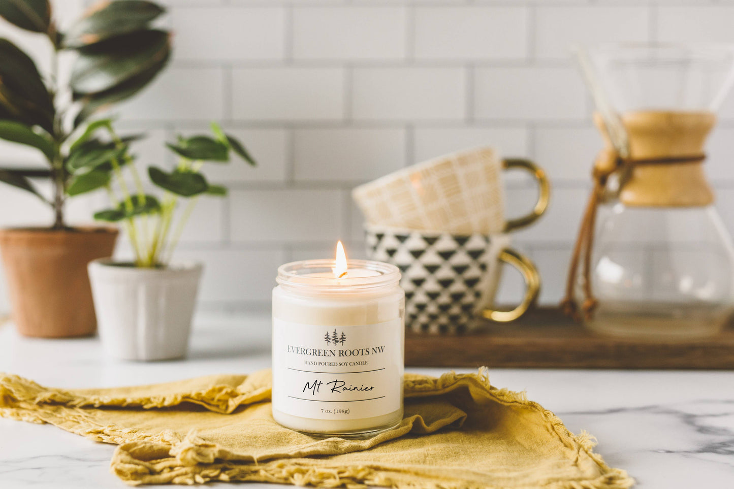 Mt Rainier - 7.6 fl oz Soy Candle