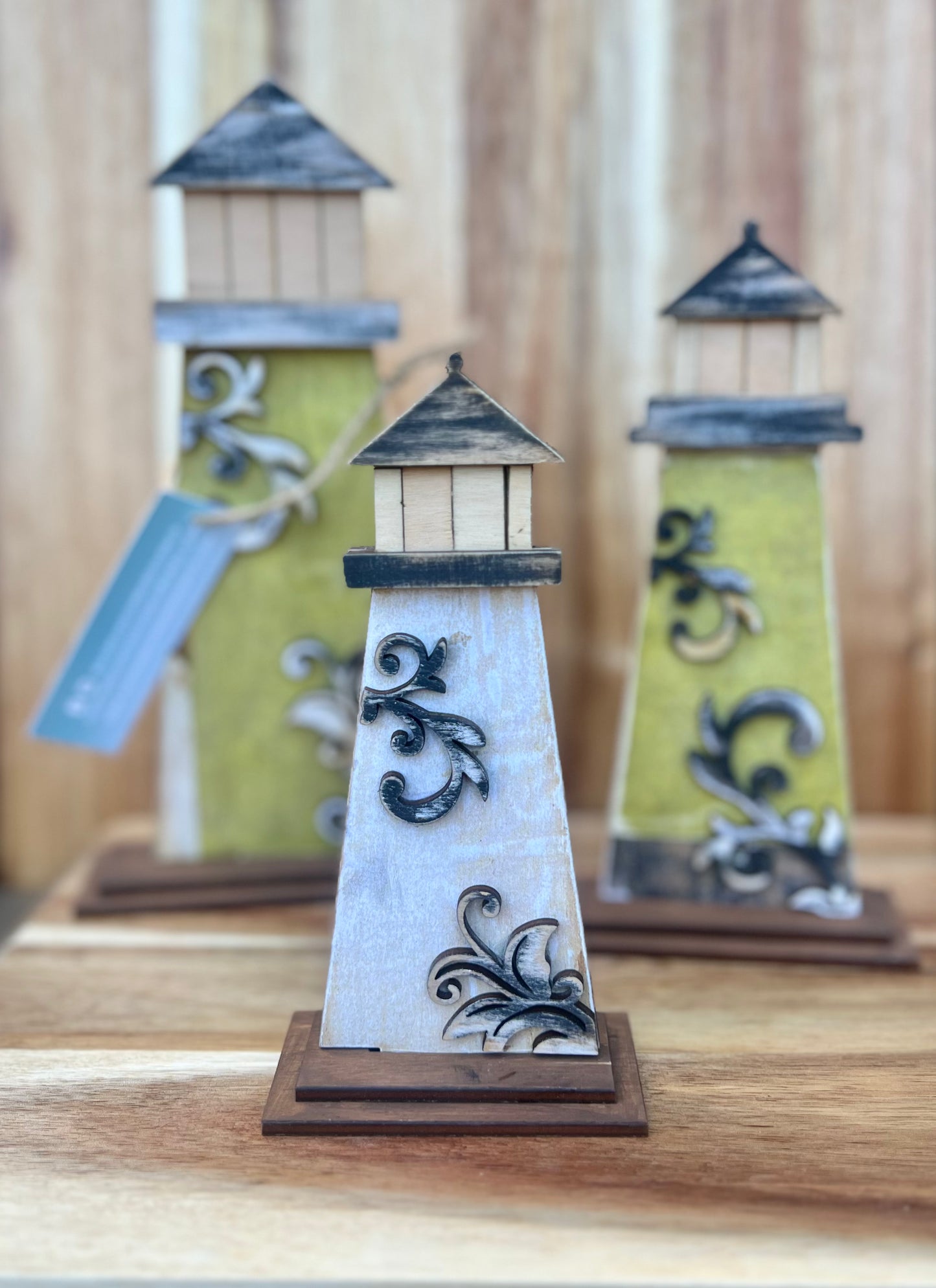 Lighthouse shelf decor