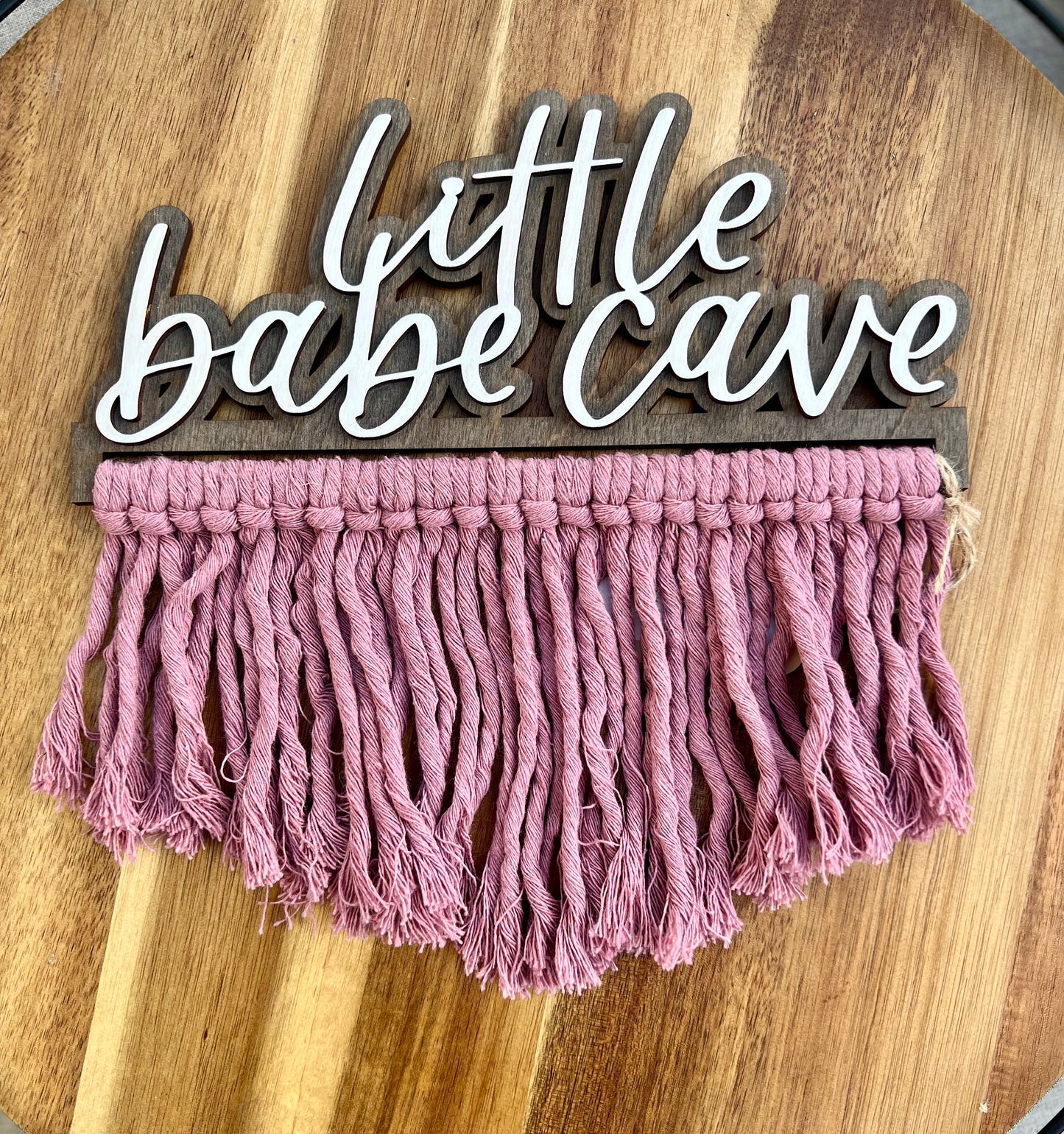 Babe cave wall art