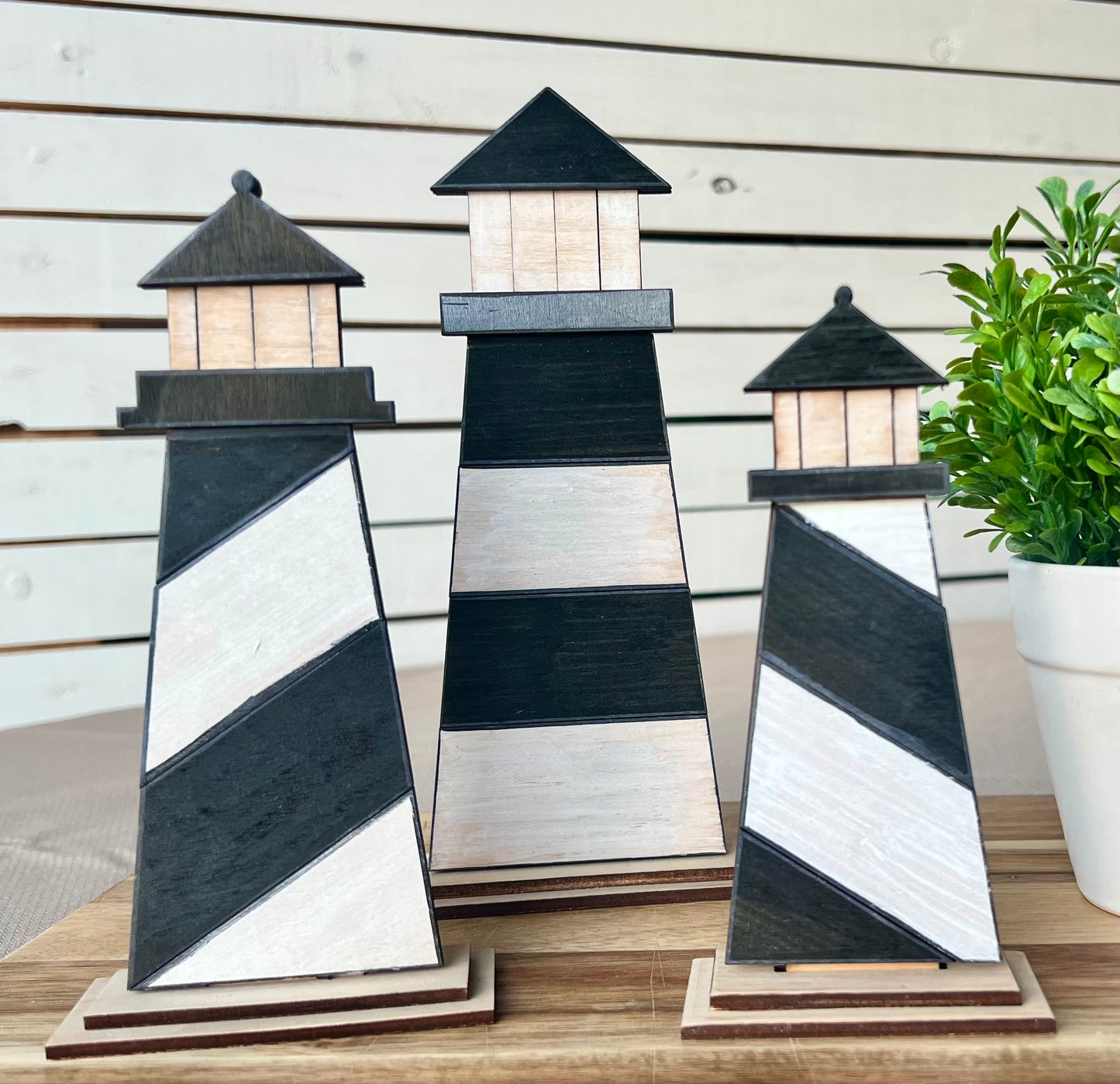 Lighthouse shelf decor