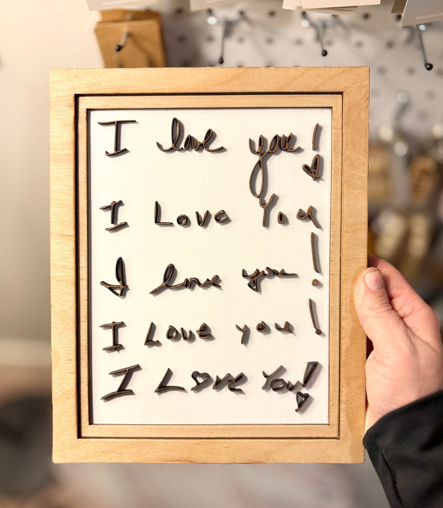 Custom I love you