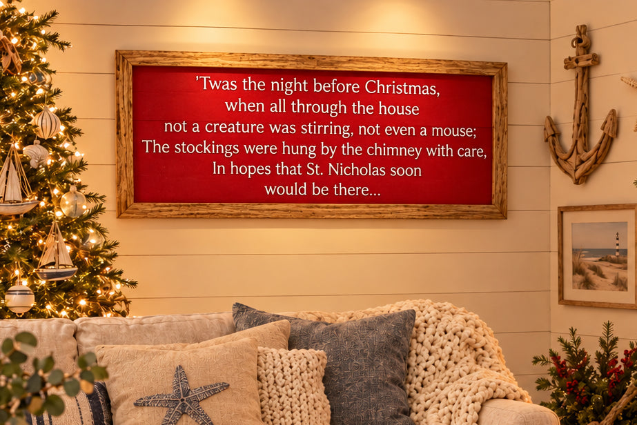 T'was the night before Christmas
