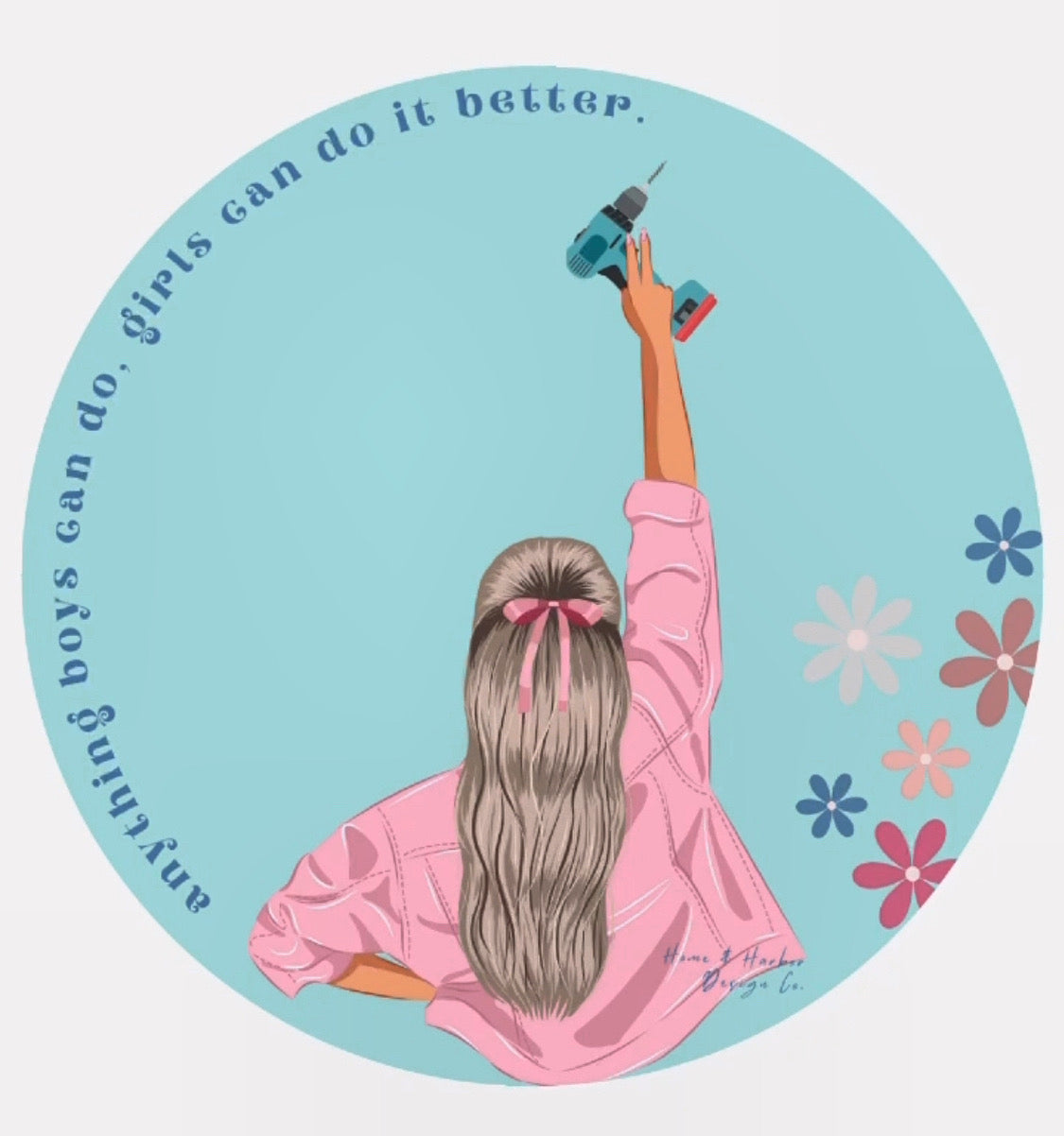 Girl Power Sticker