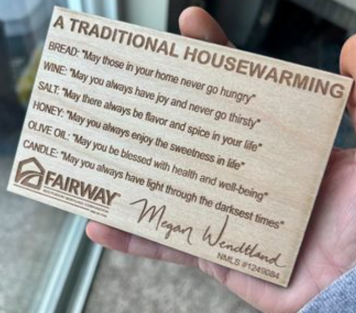 A Traditional Housewarming