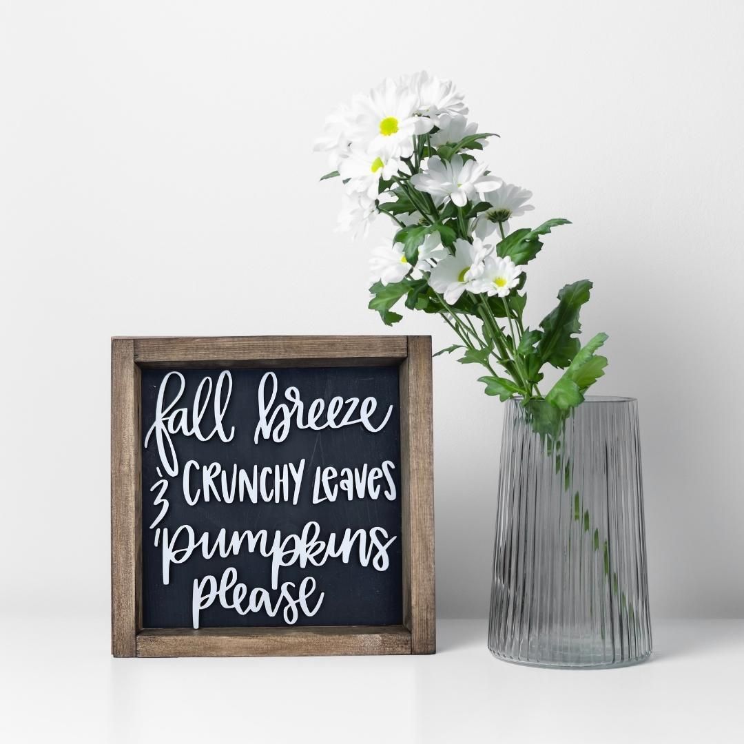 Fall Shelf Sign