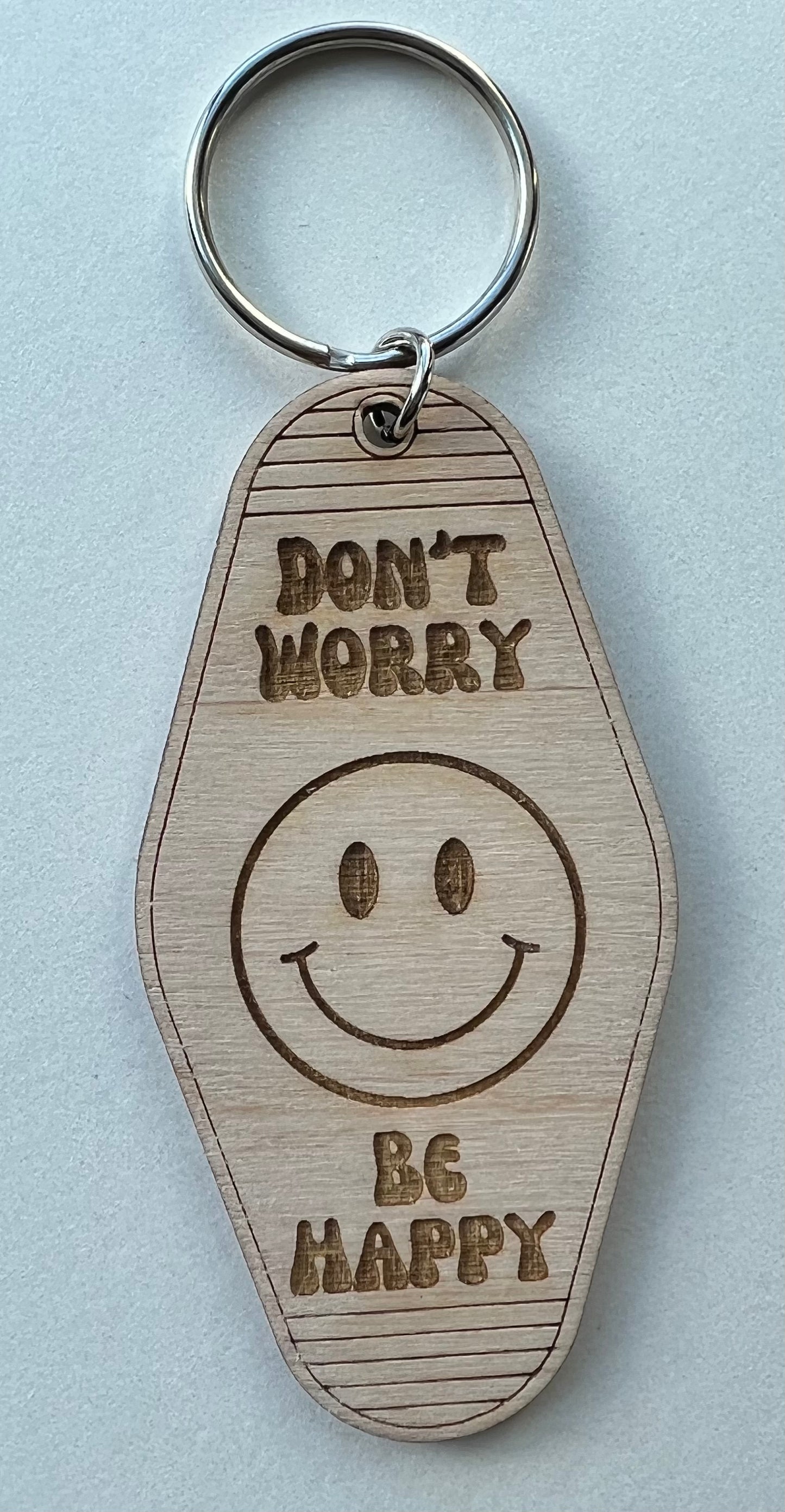 Keychain-wood