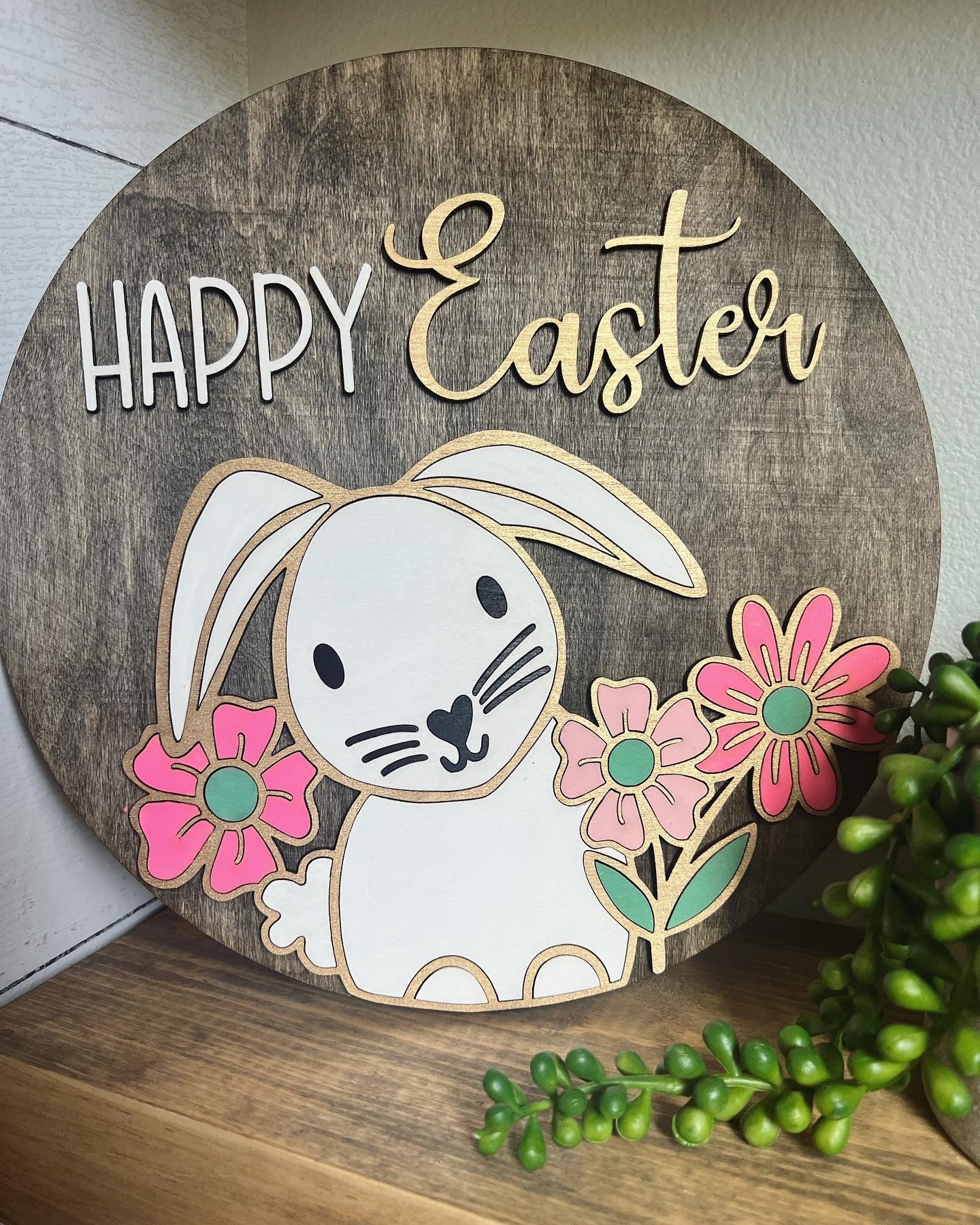 Happy Easter round
