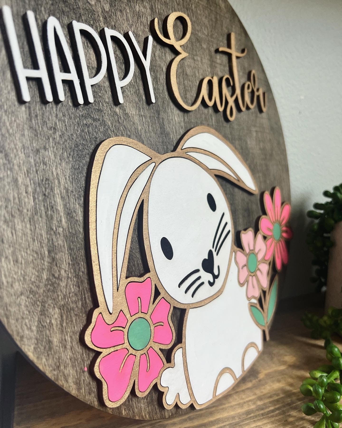 Happy Easter round