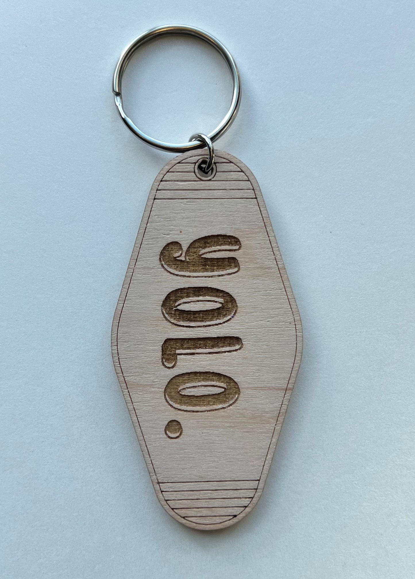 Keychain-wood
