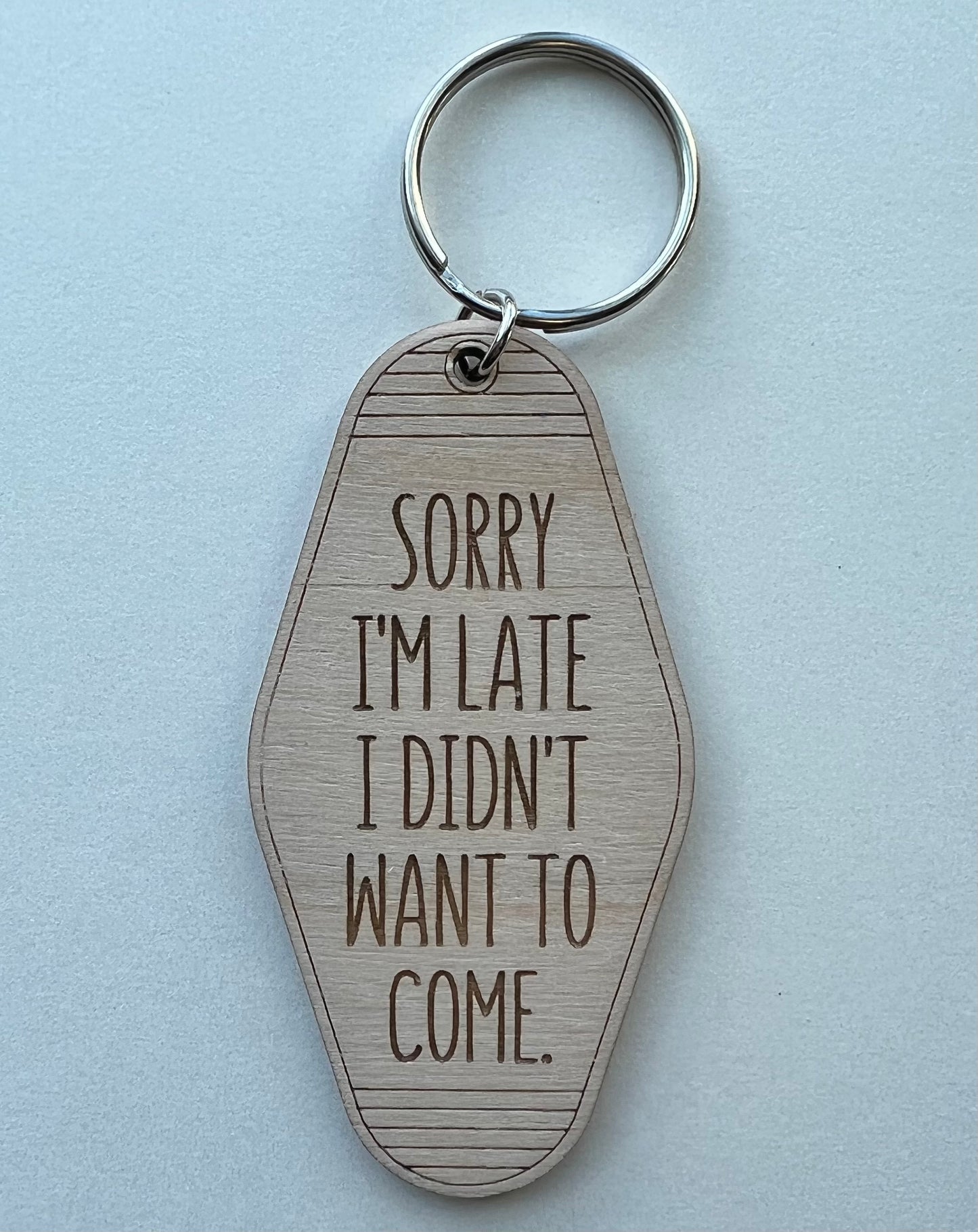 Keychain-wood