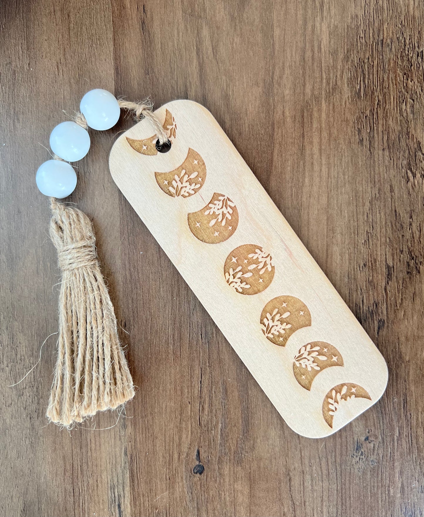 Wood bookmarks