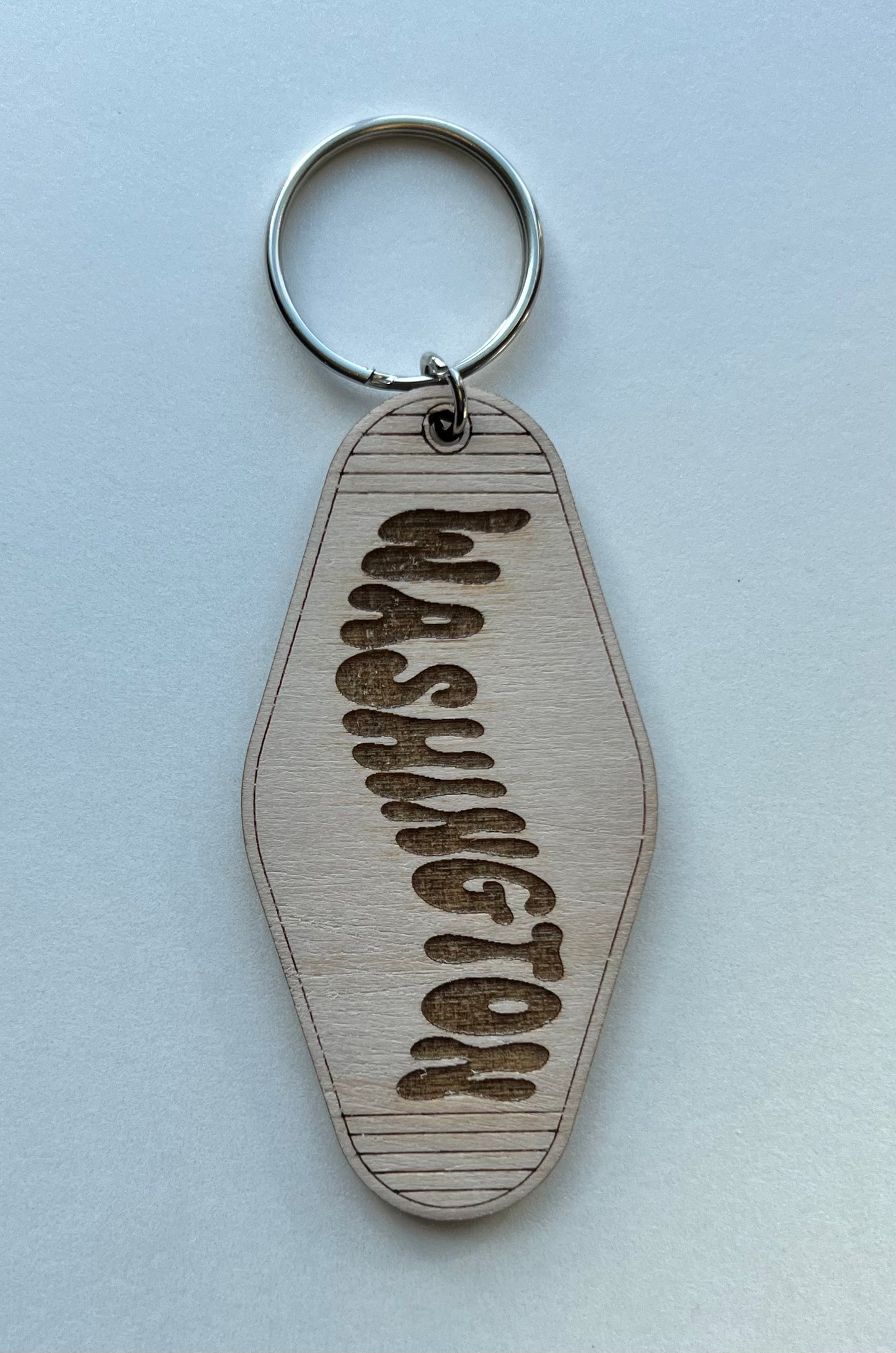 Keychain-wood