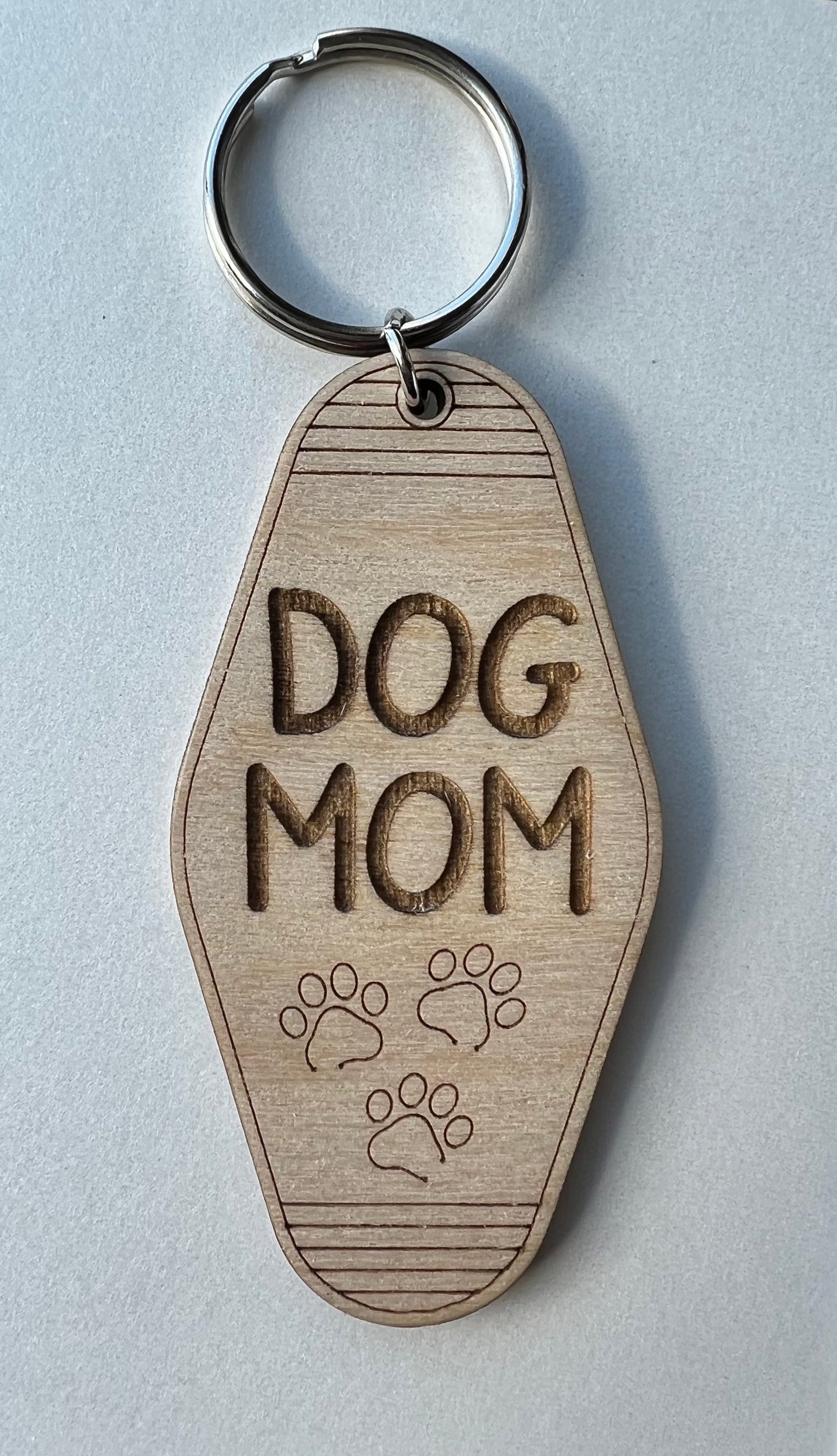 Keychain-wood