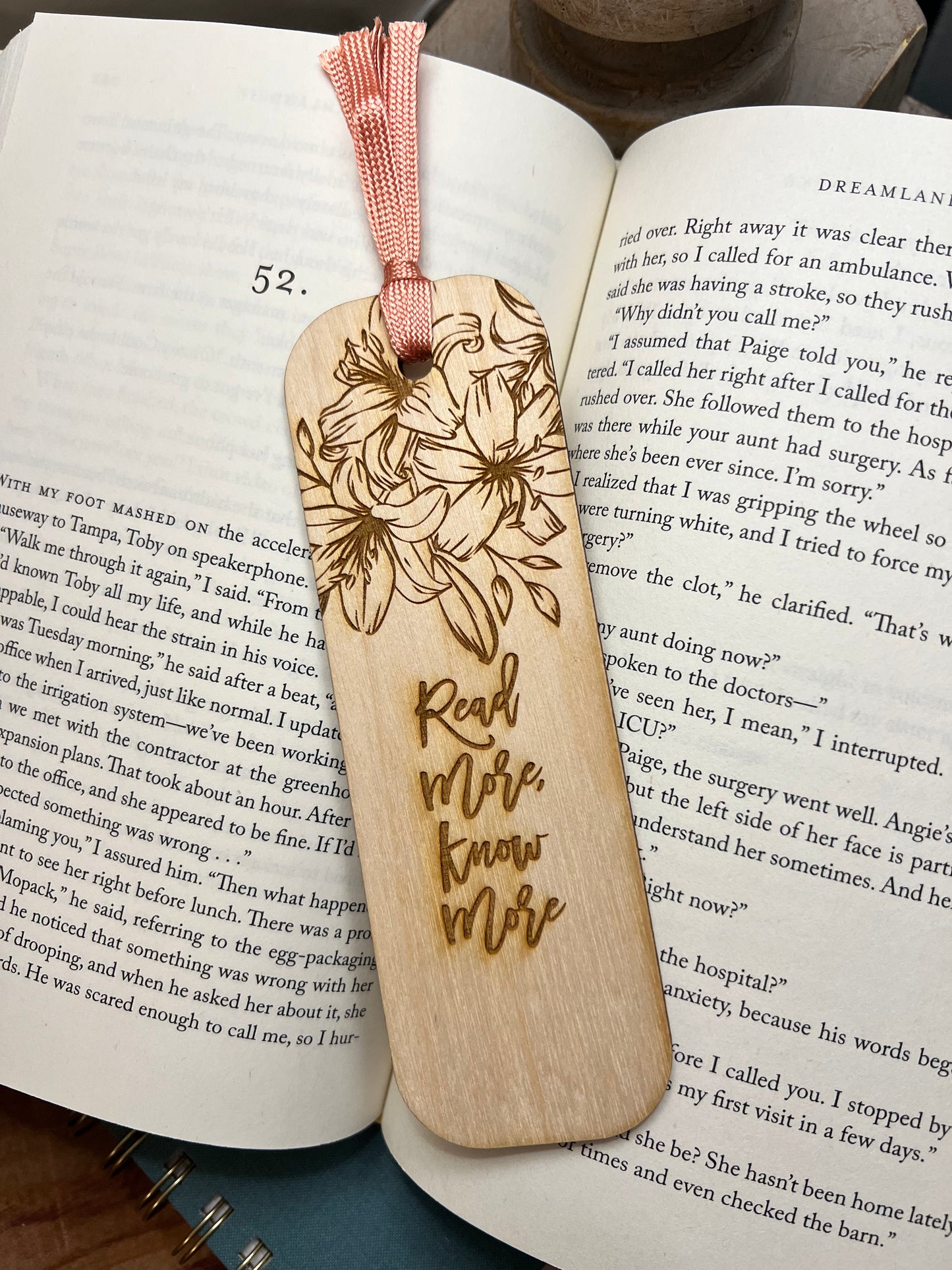 Wood bookmarks