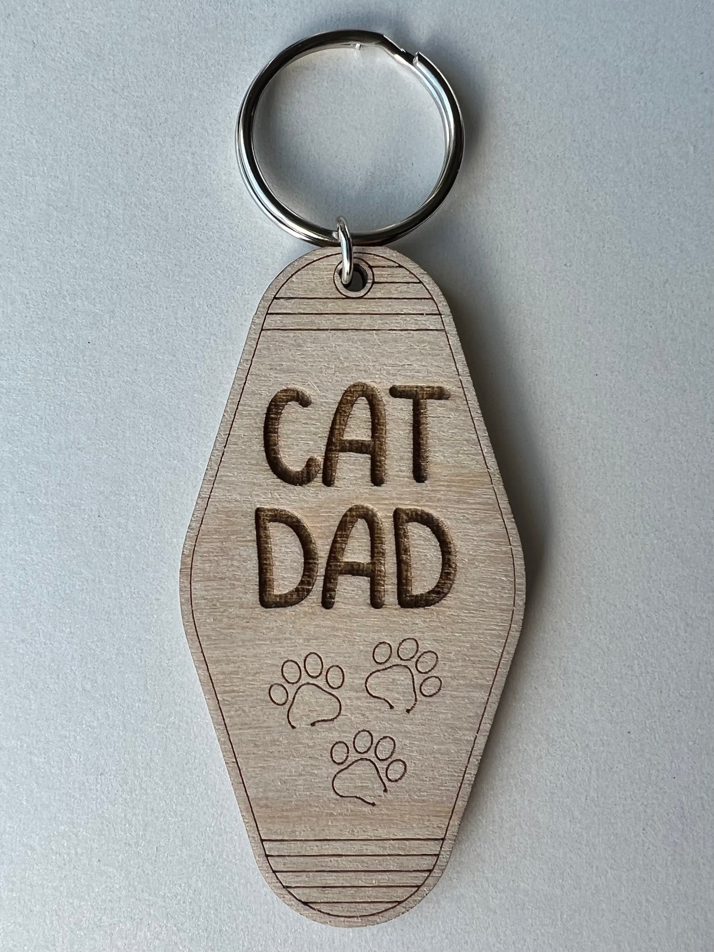 Keychain-wood