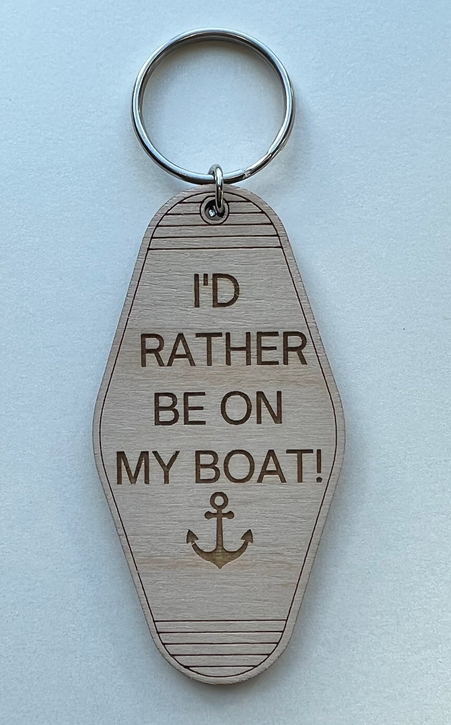 Keychain-wood