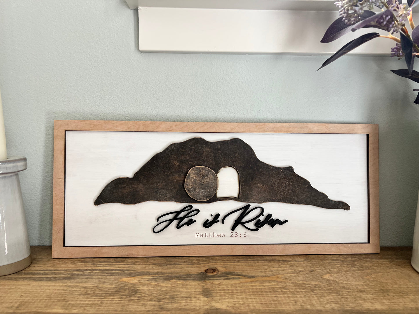 Set of Easter signs