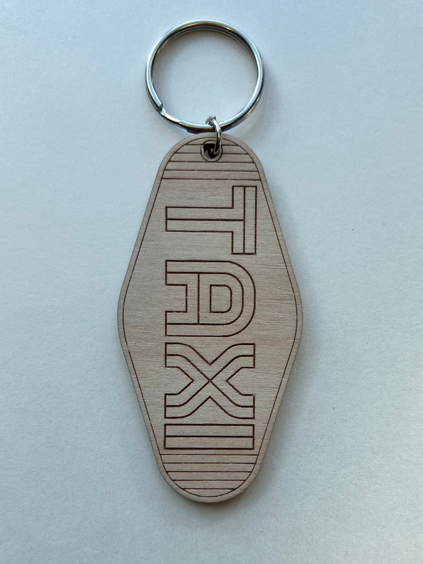 Keychain-wood