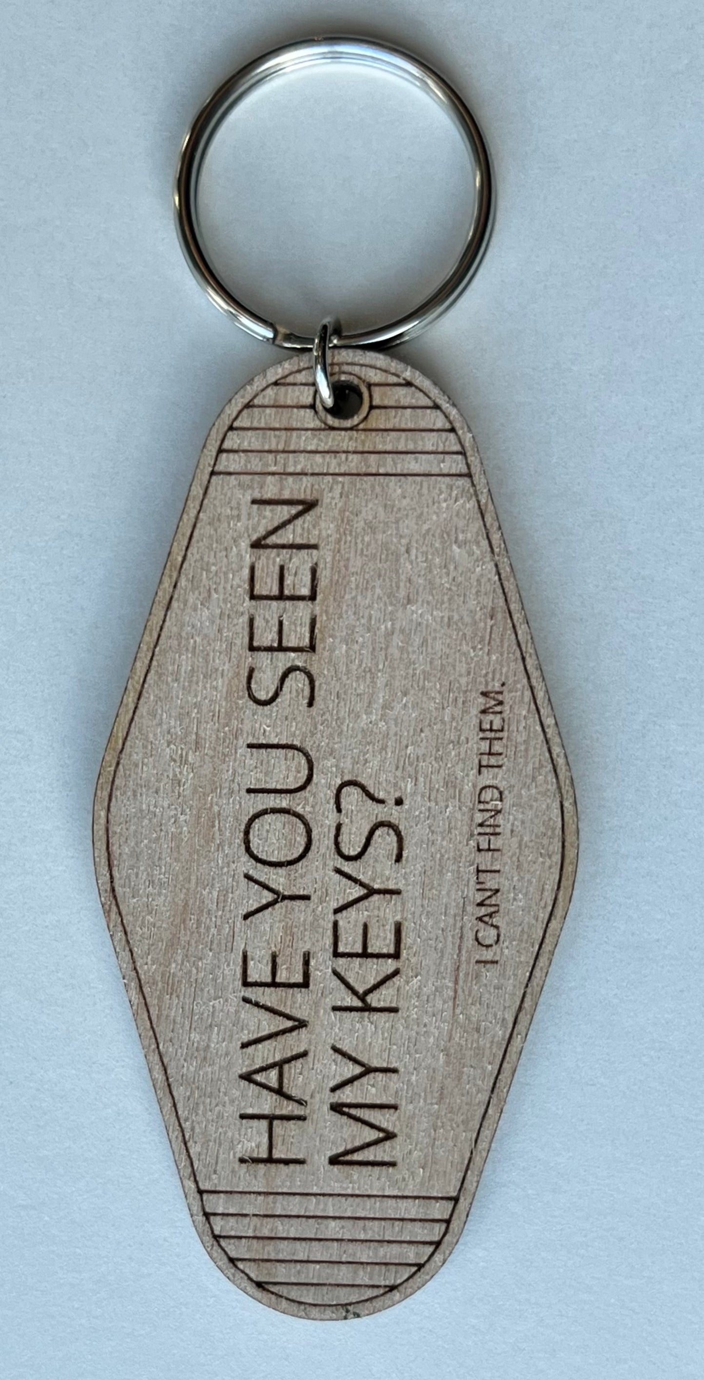 Keychain-wood