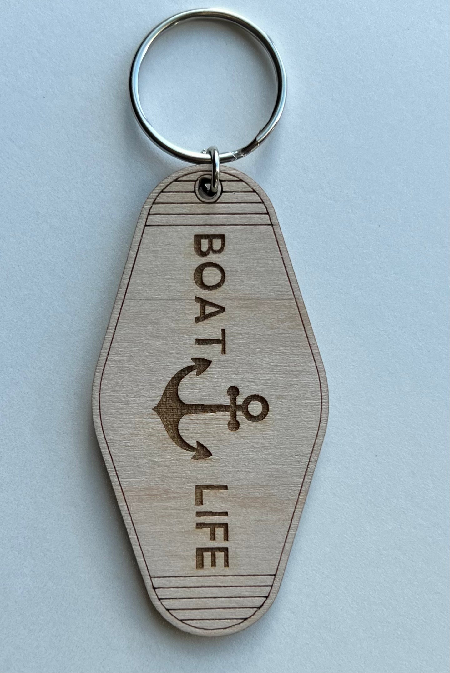 Keychain-wood