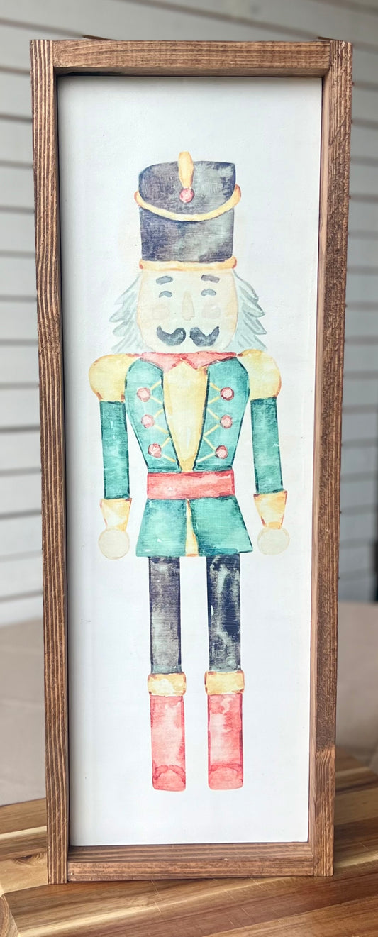 Framed nutcracker