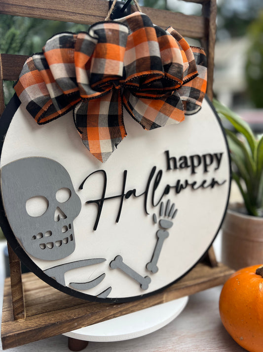 Happy Halloween Door Sign