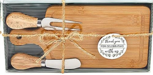Custom bamboo serving board