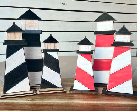 Lighthouse shelf decor