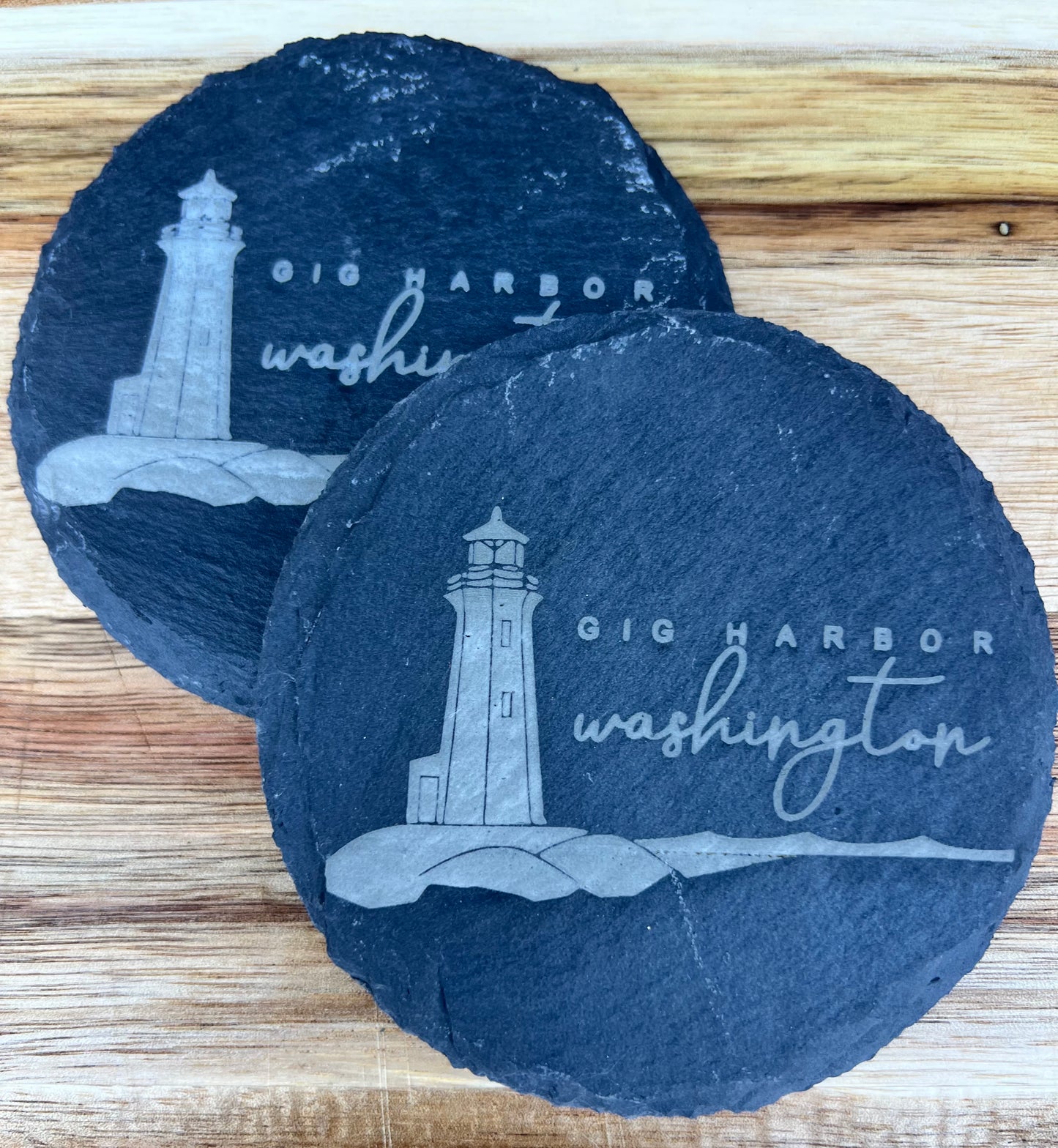 Slate coasters