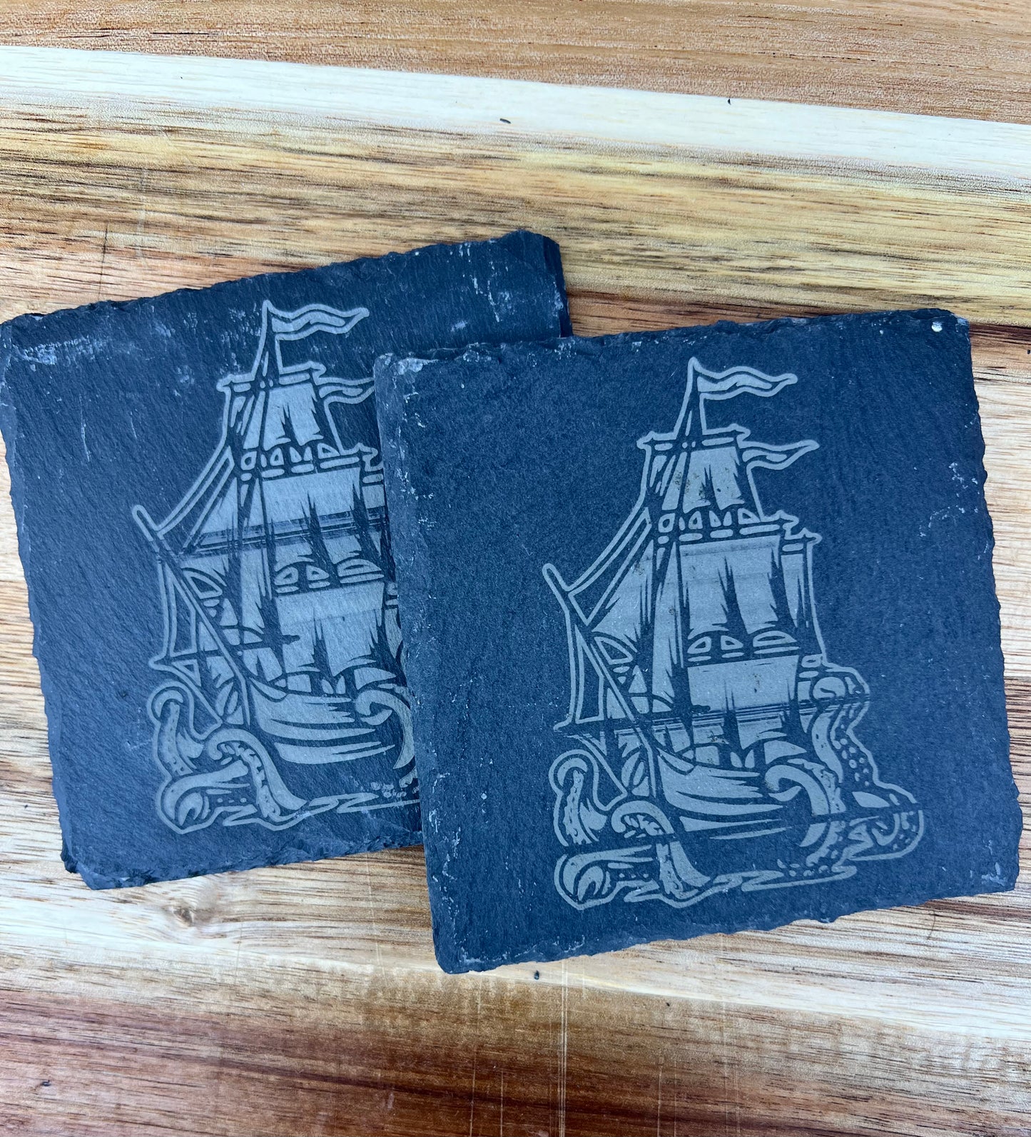 Slate coasters