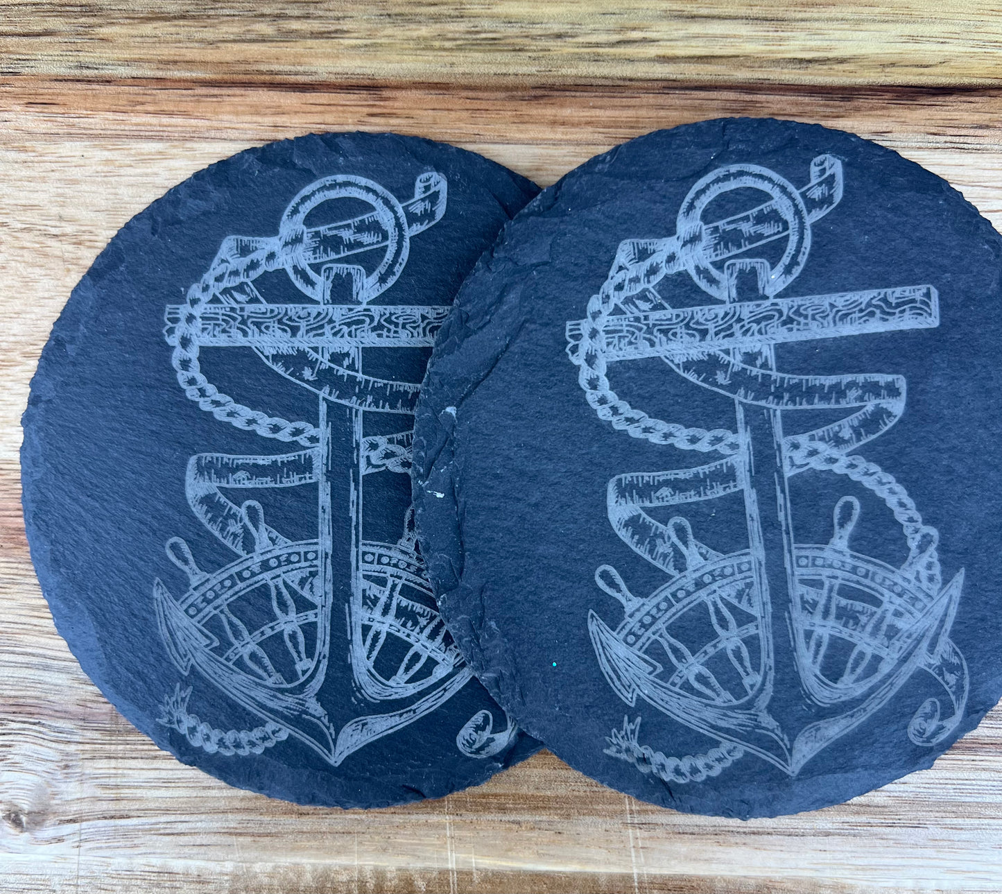 Slate coasters