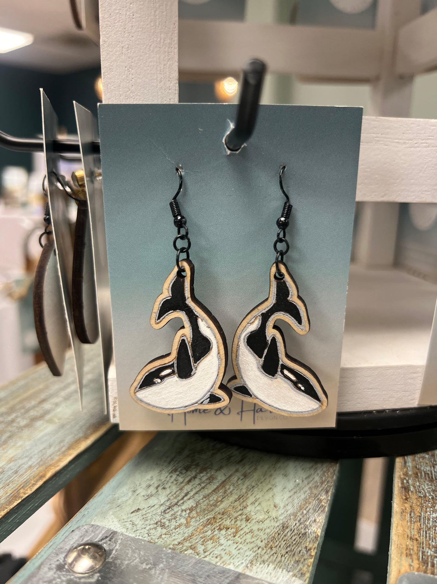 Dangle earrings