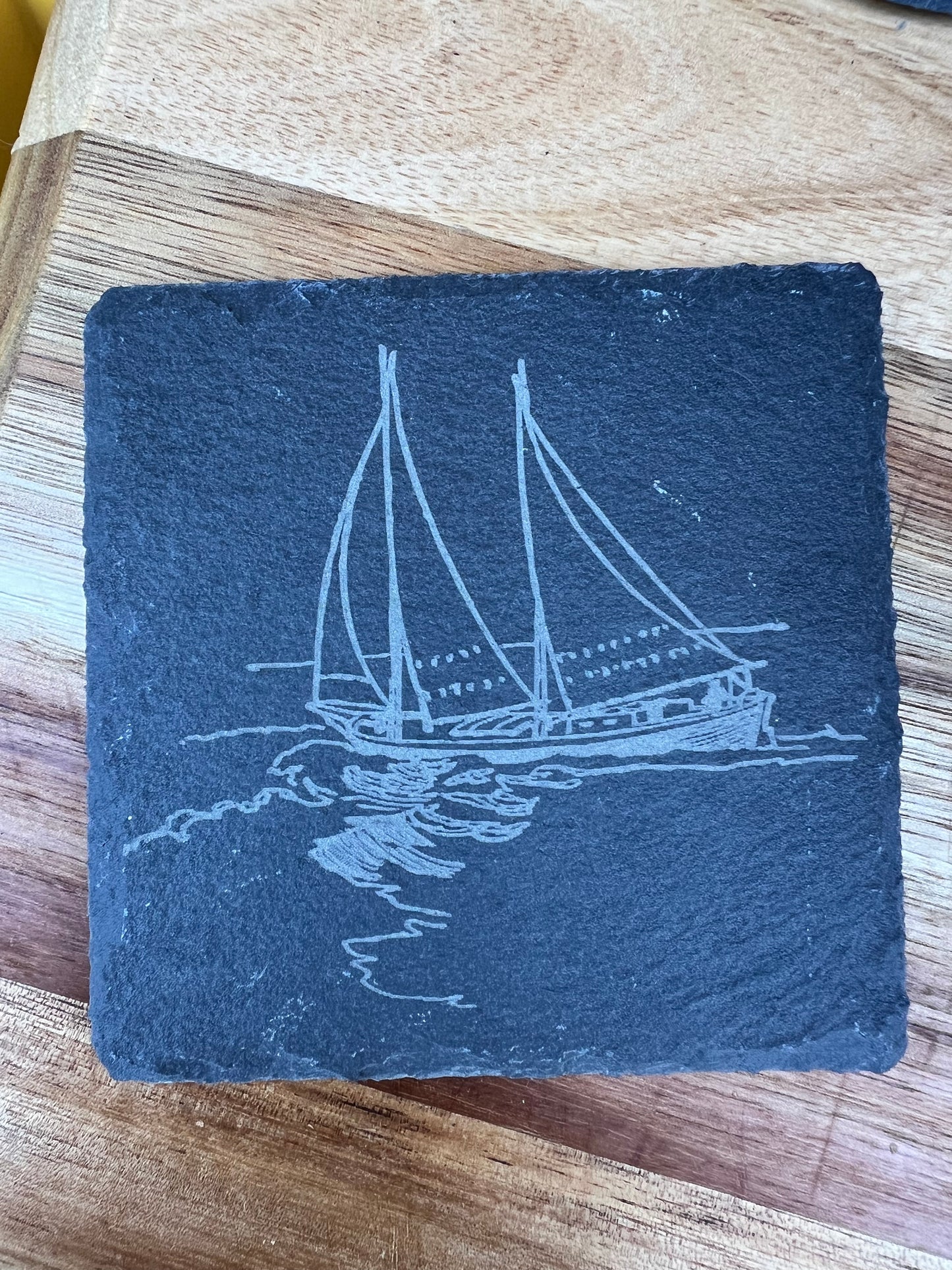 Slate coasters