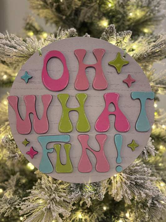 Oh what fun door round