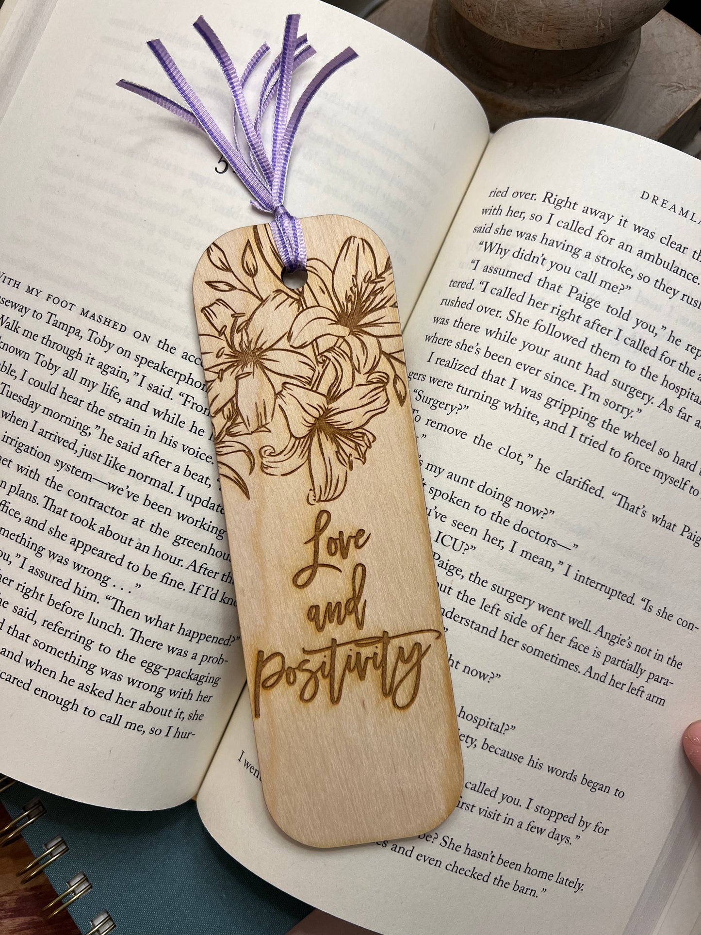 Wood bookmarks