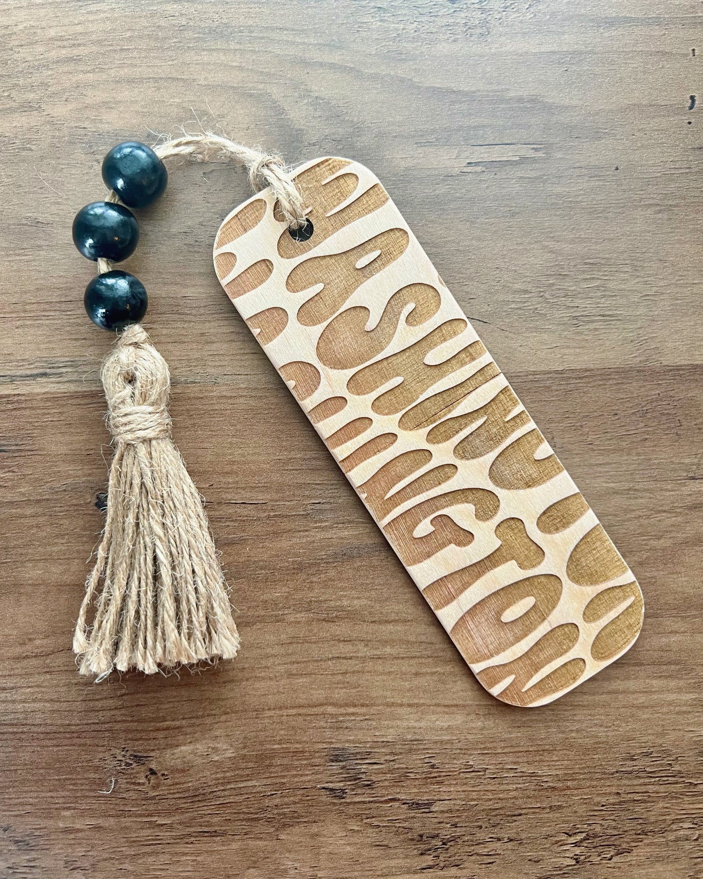 Wood bookmarks