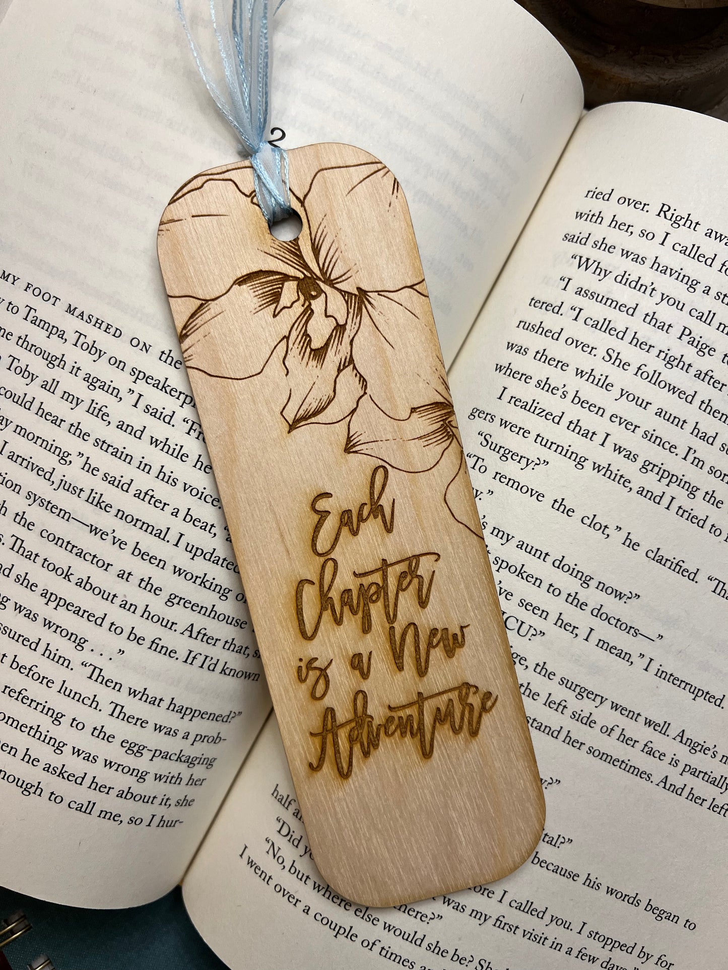 Wood bookmarks